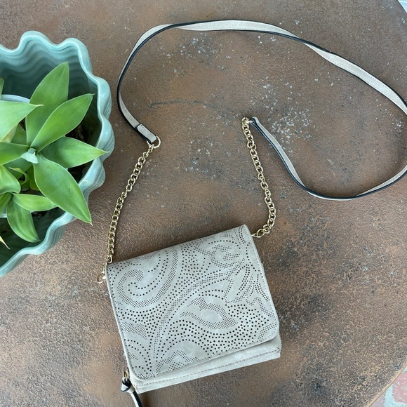 BEIGE MINI PURSE - Picture 1 of 5